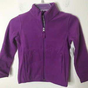 Essentials Girl's Full-Zip Polar Fleece Jacket